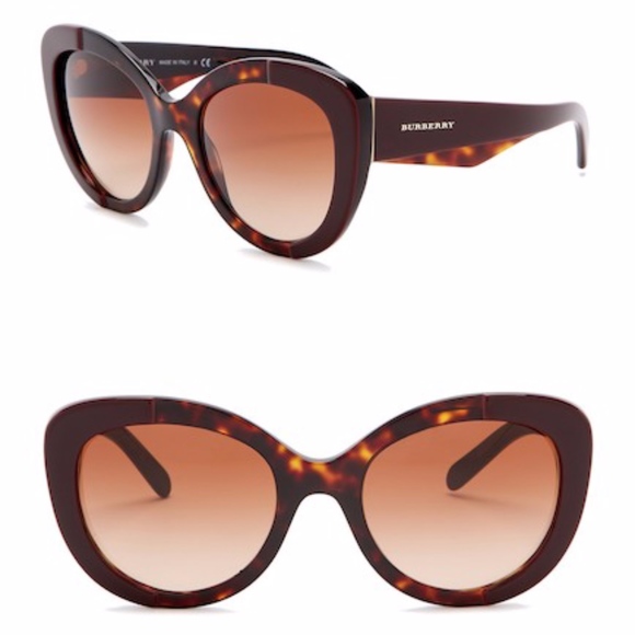 Burberry Accessories - Burberry 54mm Butterfly Sunglasses NEW